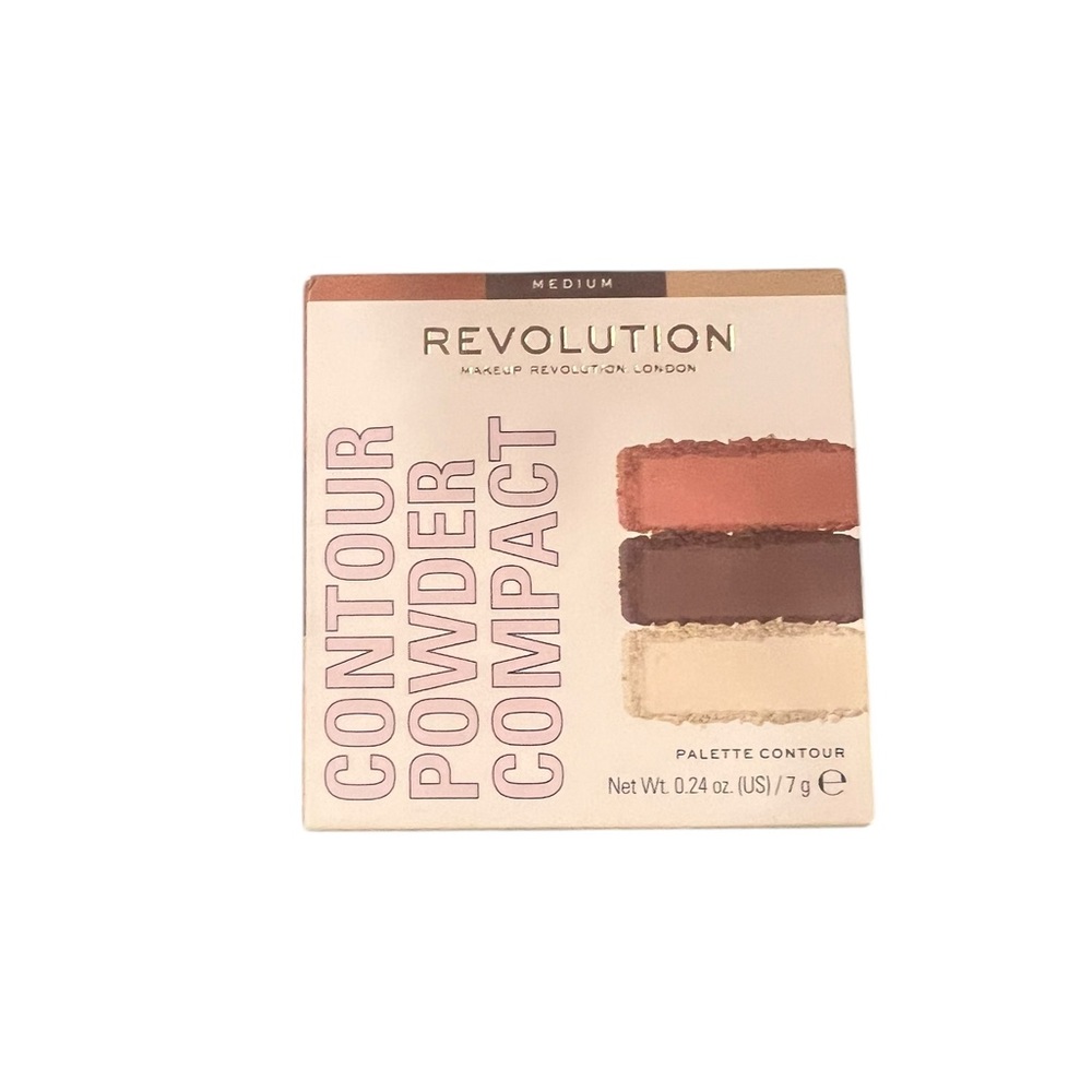 Revolution Contour Powder Compact - Medium Palette